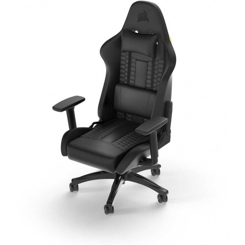 Corsair Drehsessel Corsair TC100 Gamingstuhl - Relaxed Gaming Chair (Rennsport inspiriertes Design), Ergonomische Sitzposition