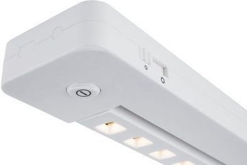 Paulmann LED Lichtleiste, LED fest integriert, Warmweiß, LEDSmartLightbatteriebetrieben+ Schalter An/Aus/Dimmen&Bewegungsmelder