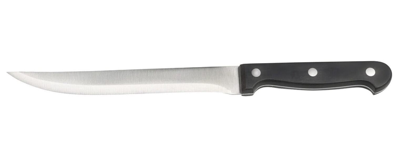 KESPER® Kochmesser Schneidemesser, Edelstahlklinge 20 cm, Kunststoffgriff