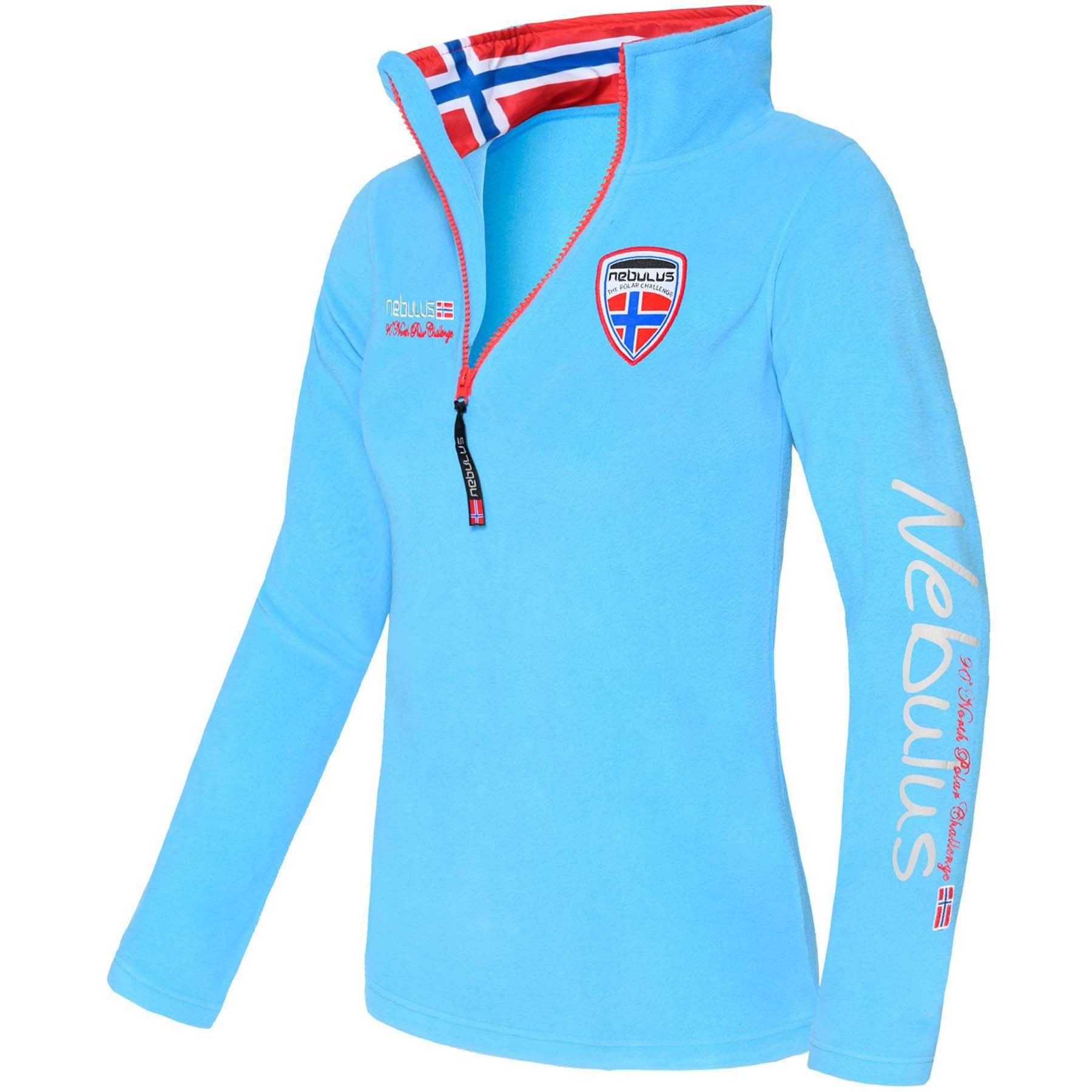 Nebulus Pullover & Shorts SKANDINAVIA, P4671 - Damen, malibublau, XXL/44