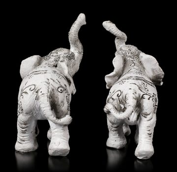 Figuren Shop GmbH Tierfigur Elefanten Figuren - Henna Harmony - 2er Set - Willow Hall - Tierdeko