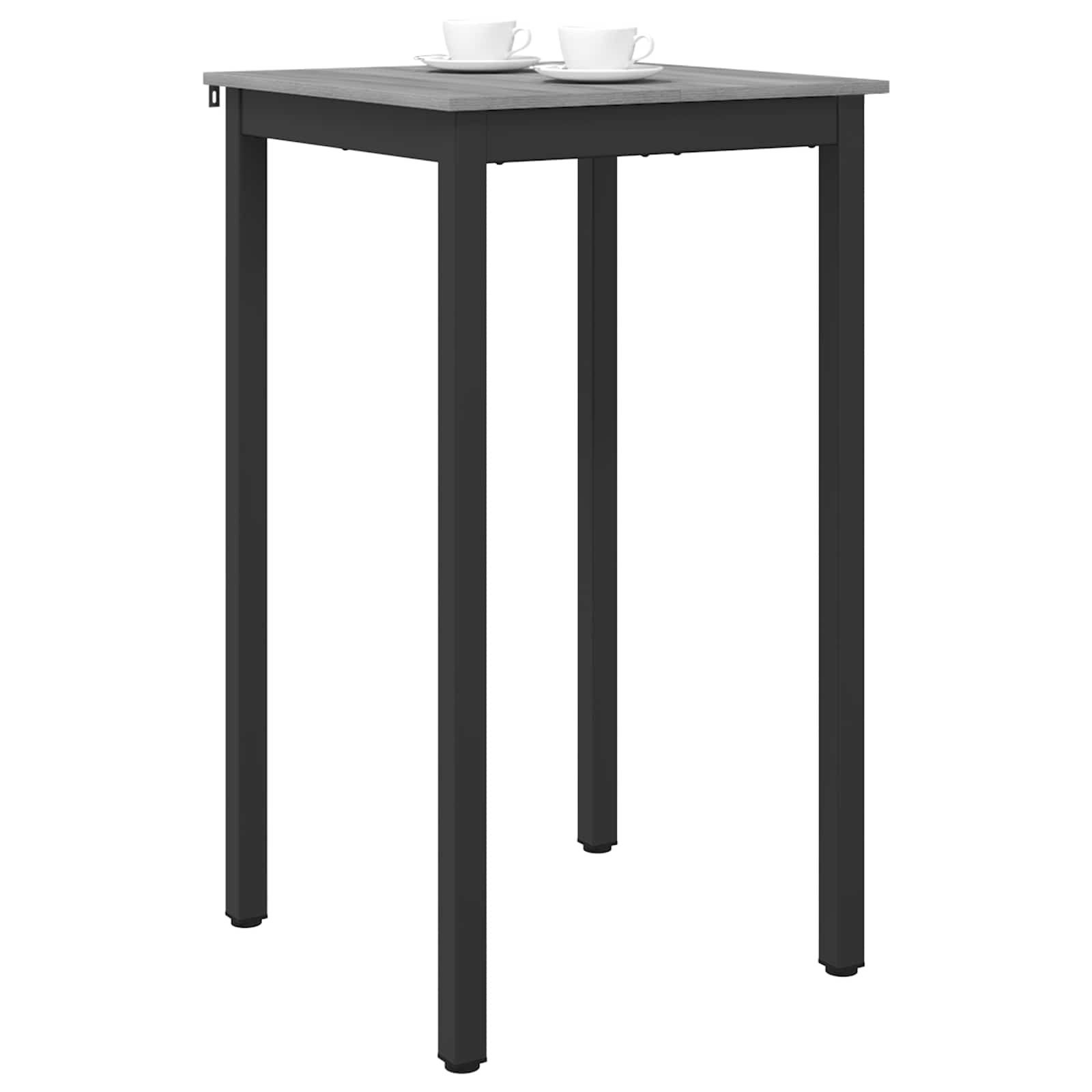 vidaXL Esstisch Stehtisch Holzwerkstoff Quadratisch (1-St)