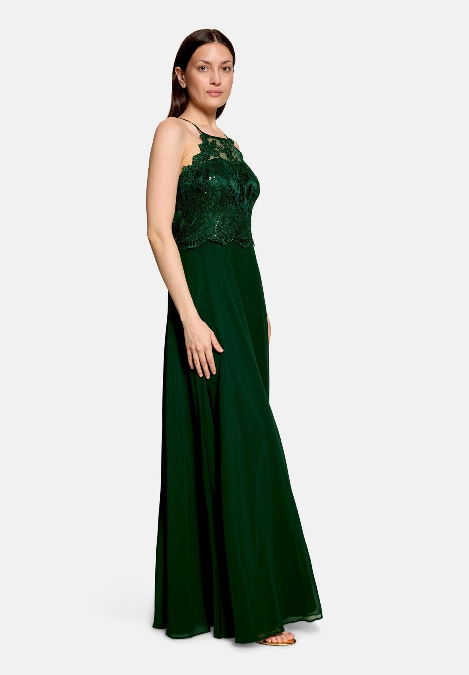 Vera Mont Abendkleid Damen rückenfrei Spitze
