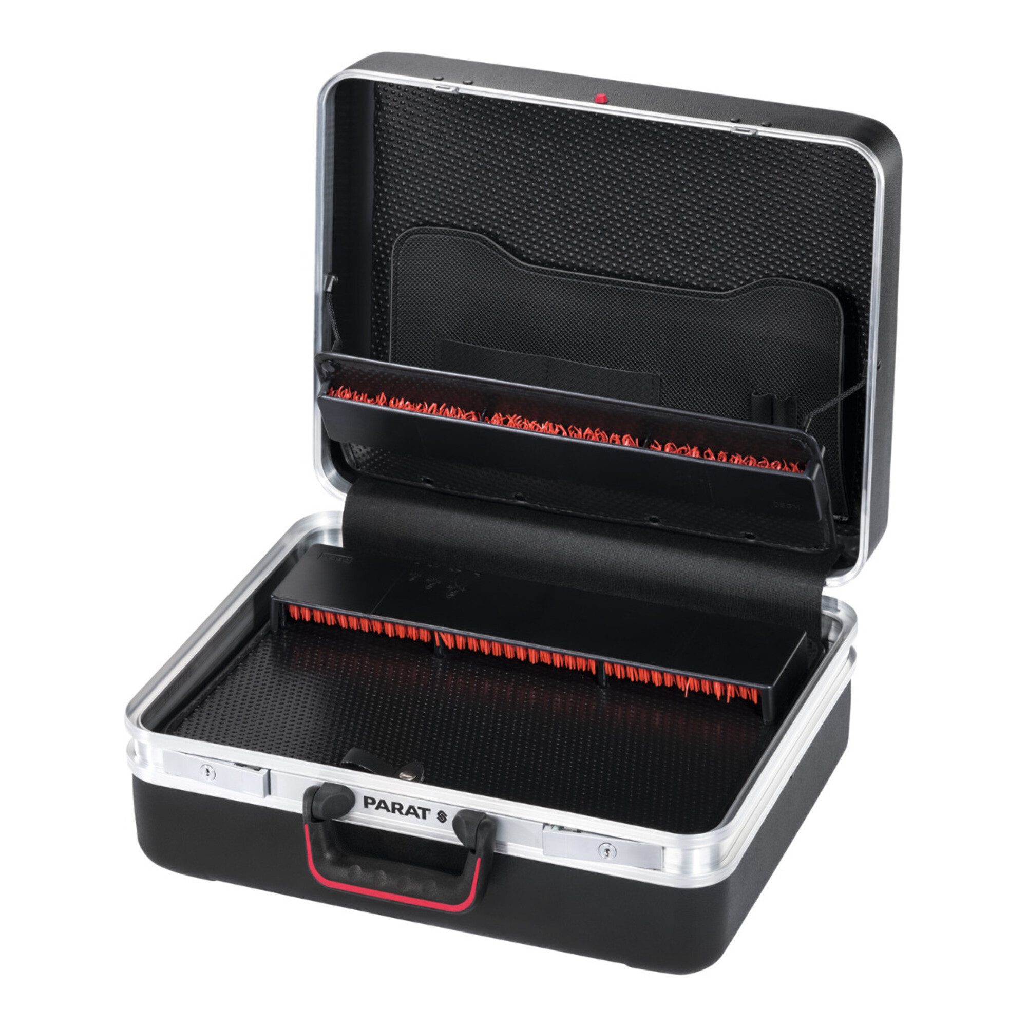 Parat Werkzeugkoffer Parat X-ABS Werkzeugkoffer extra hoch, mit Bodenschale, 2 Werkzeugtafe