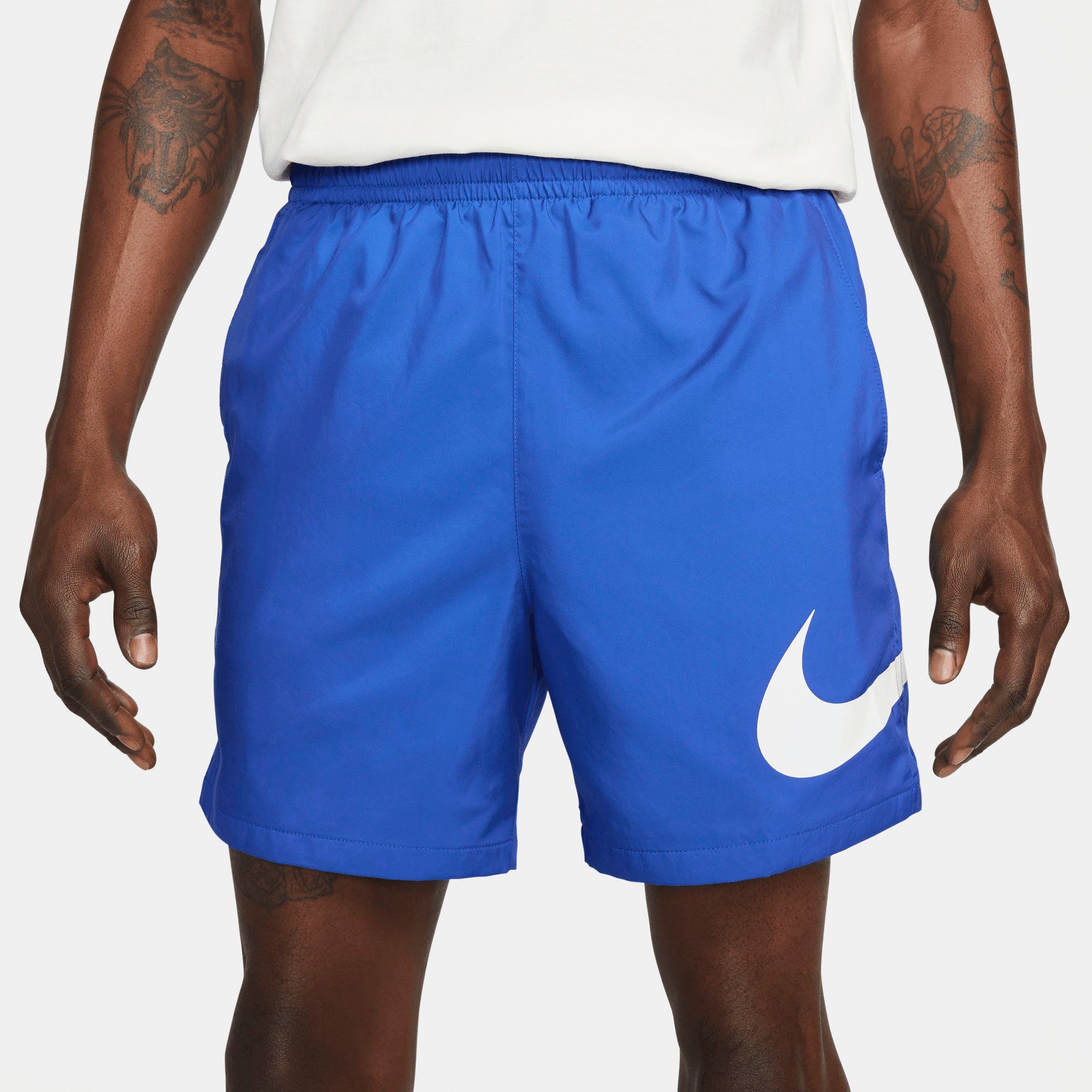 SHORT SW REPEAT WVN Nike Sportswear NSW M blau Shorts