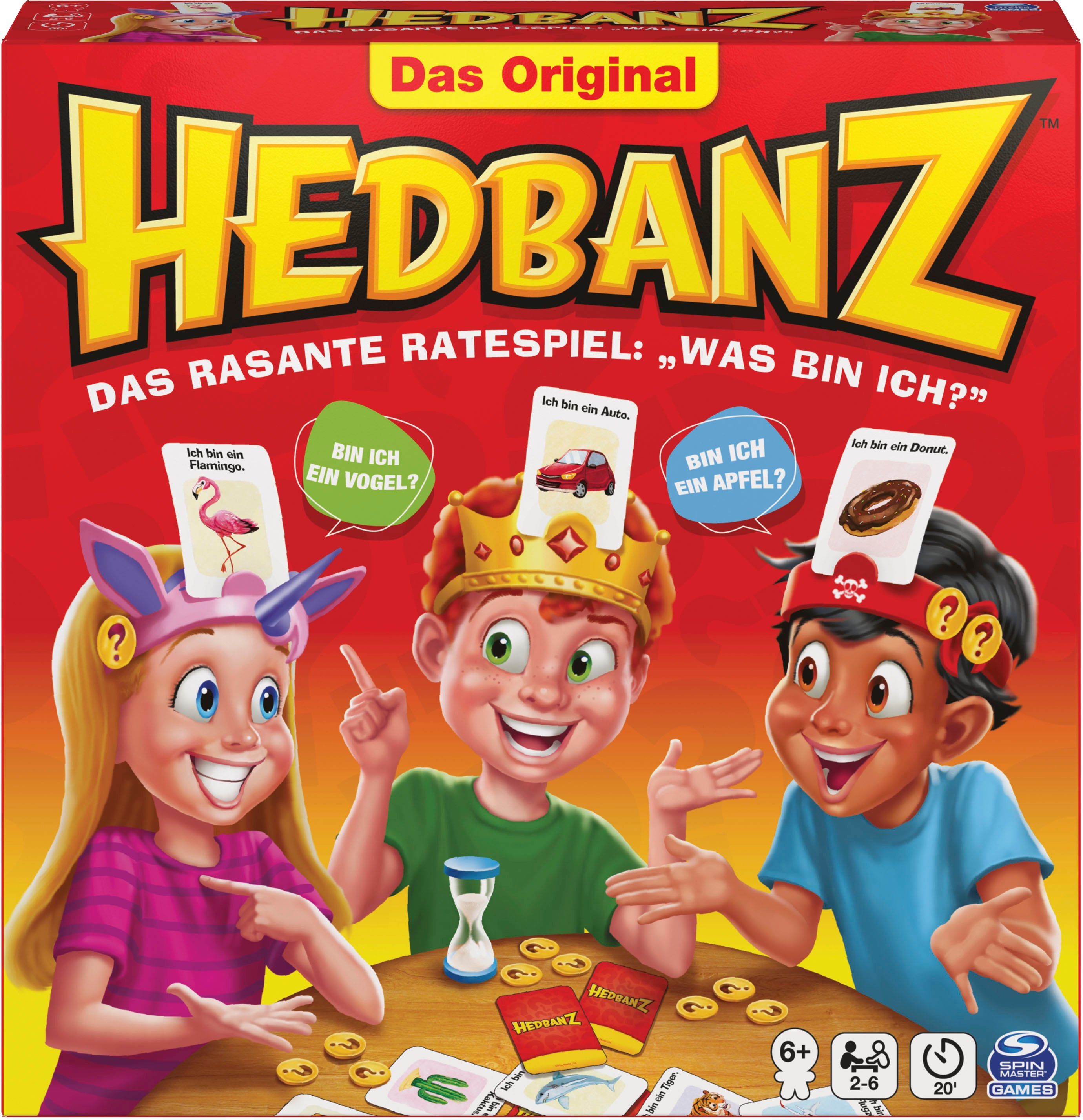 Spin Master Spiel, Ratespiel Hedbanz