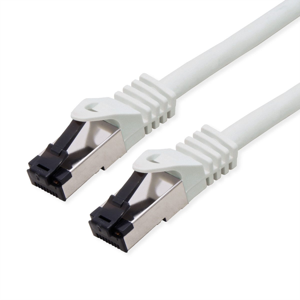 VALUE S/FTP-(PiMF) Patchkabel Cat.8 (Class I) LAN-Kabel, RJ-45 Männlich (Stecker), RJ-45 Männlich (Stecker) (100.0 cm), LSOH, PoE, Litzendraht