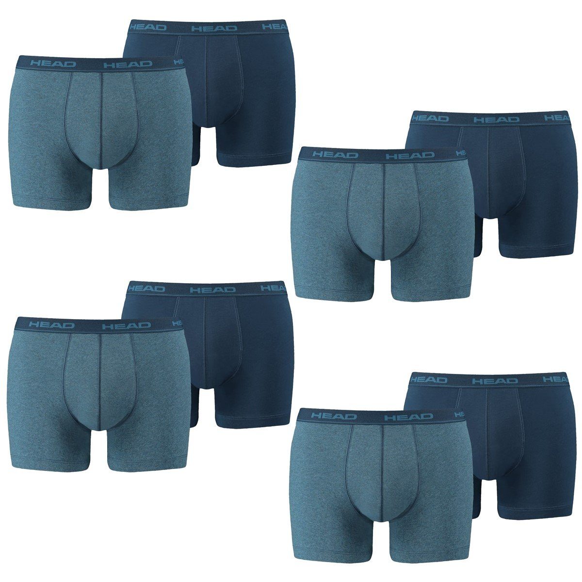 Head Boxershorts 8 8er-Pack) 494 Heaven - Pack Boxer Blue er (8-St