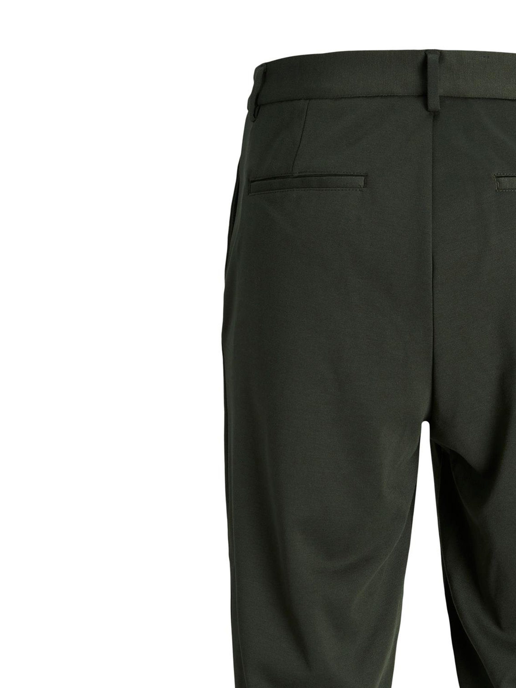 Jack & Jones Chinohose Lockere Stoffhose Baggy Style Pants JPSTKARL für Herren Normal Fit Einfarbig windabweisend Reißverschluss