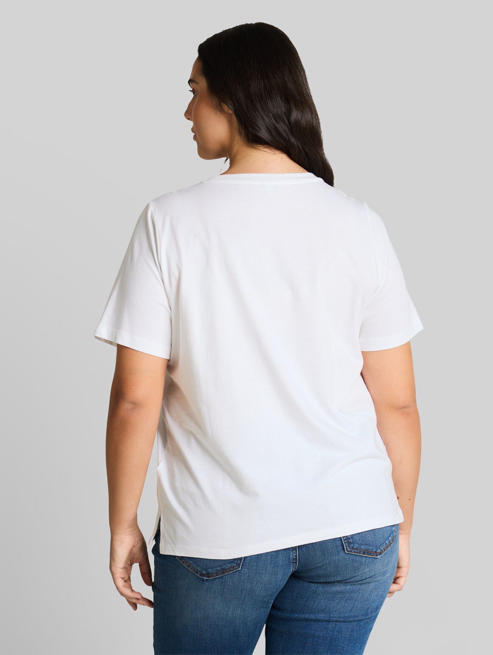 TOM TAILOR PLUS T-Shirt T-Shirt Plus Size - Boxy Fit T-Shirt mit Brusttasche