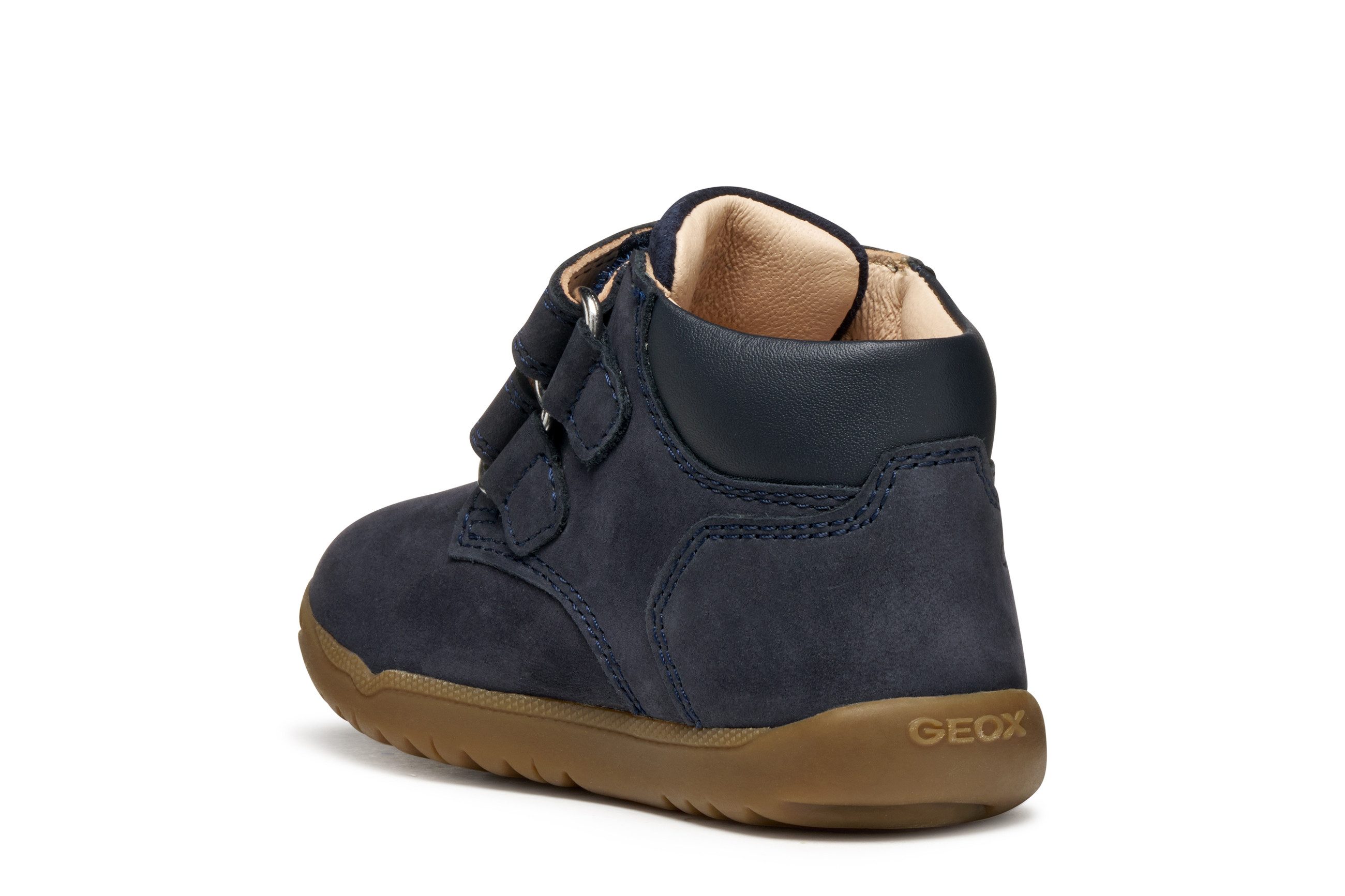 Geox B MACCHIA BOY Lauflernschuh Babyschuh mit Klettverschluss, Größenschablone zum Download