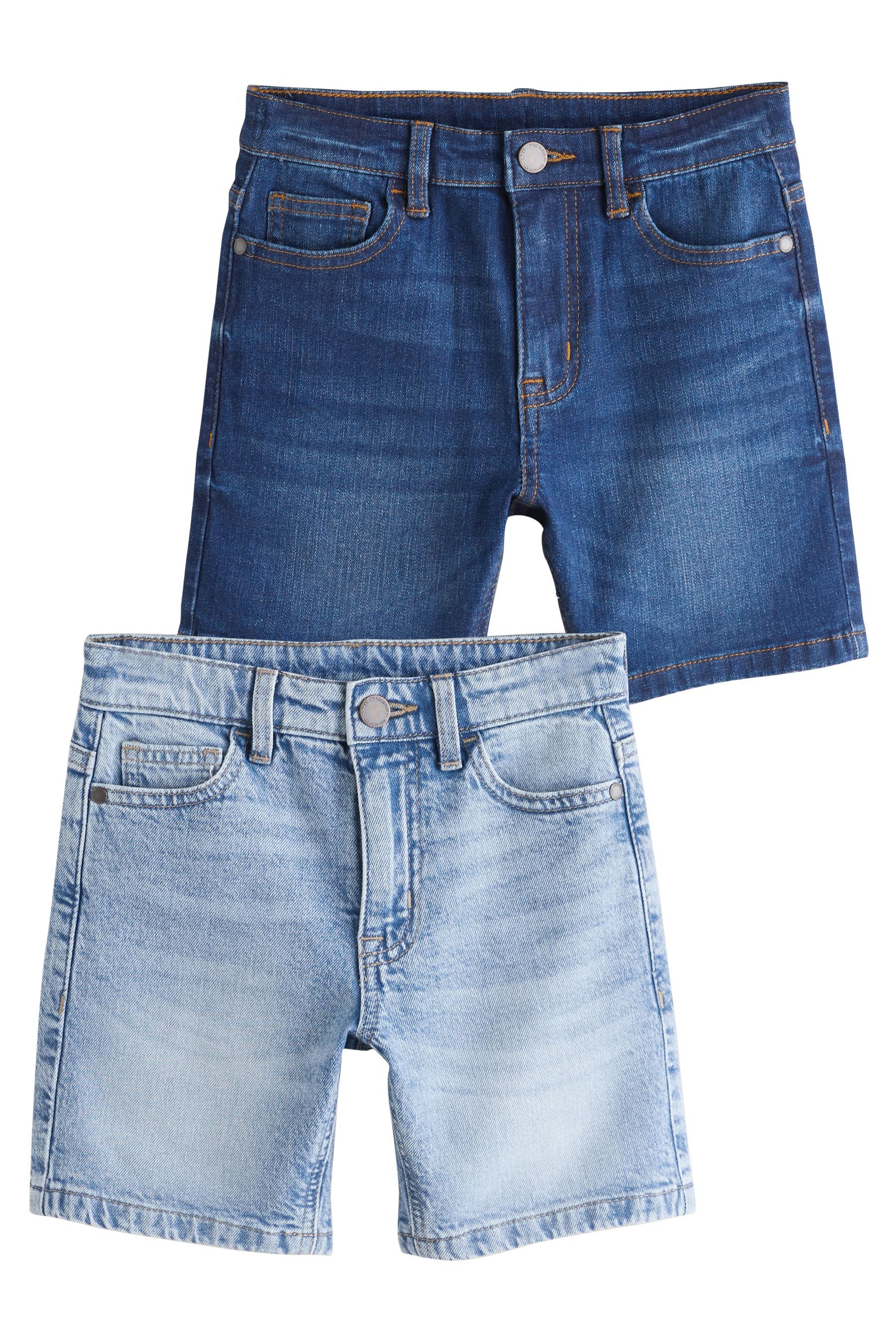 Next Jeansshorts Denim-Shorts im 2er-Pack (2-tlg)