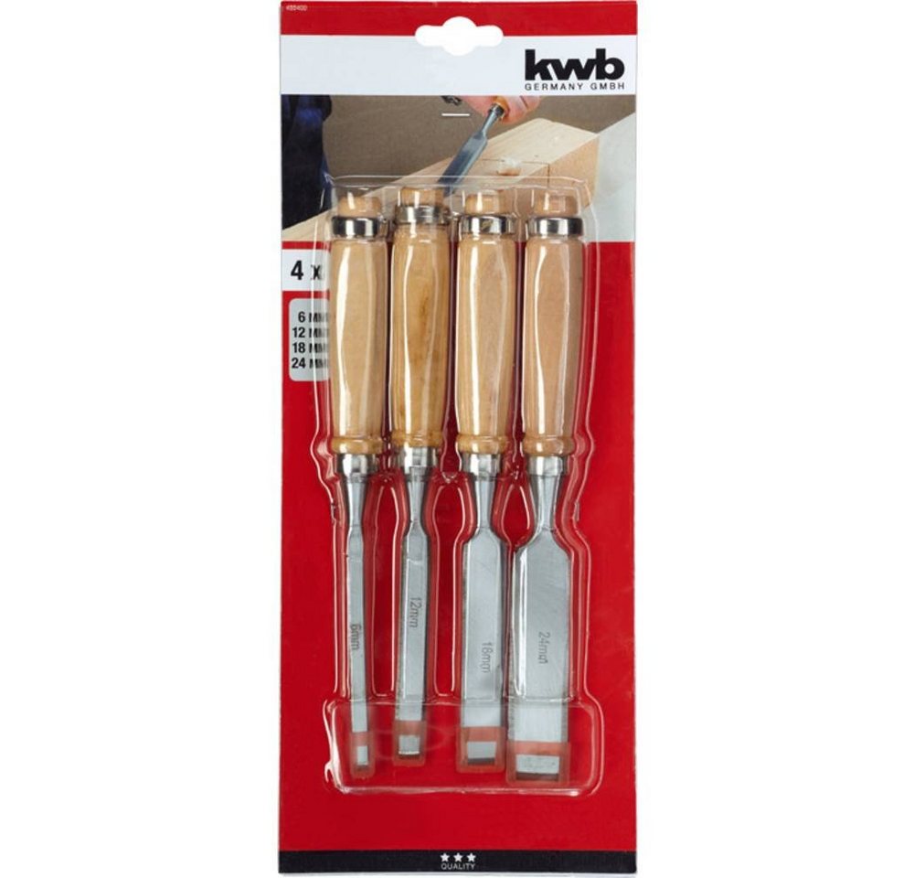Thumbnail - kwb Stechbeitel Stechbeitelsatz, 4-tlg