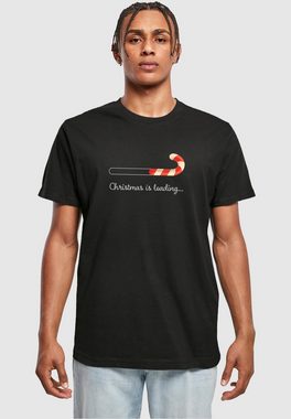 Merchcode T-Shirt Merchcode Herren Christmas Loading T-Shirt Round Neck (1-tlg)