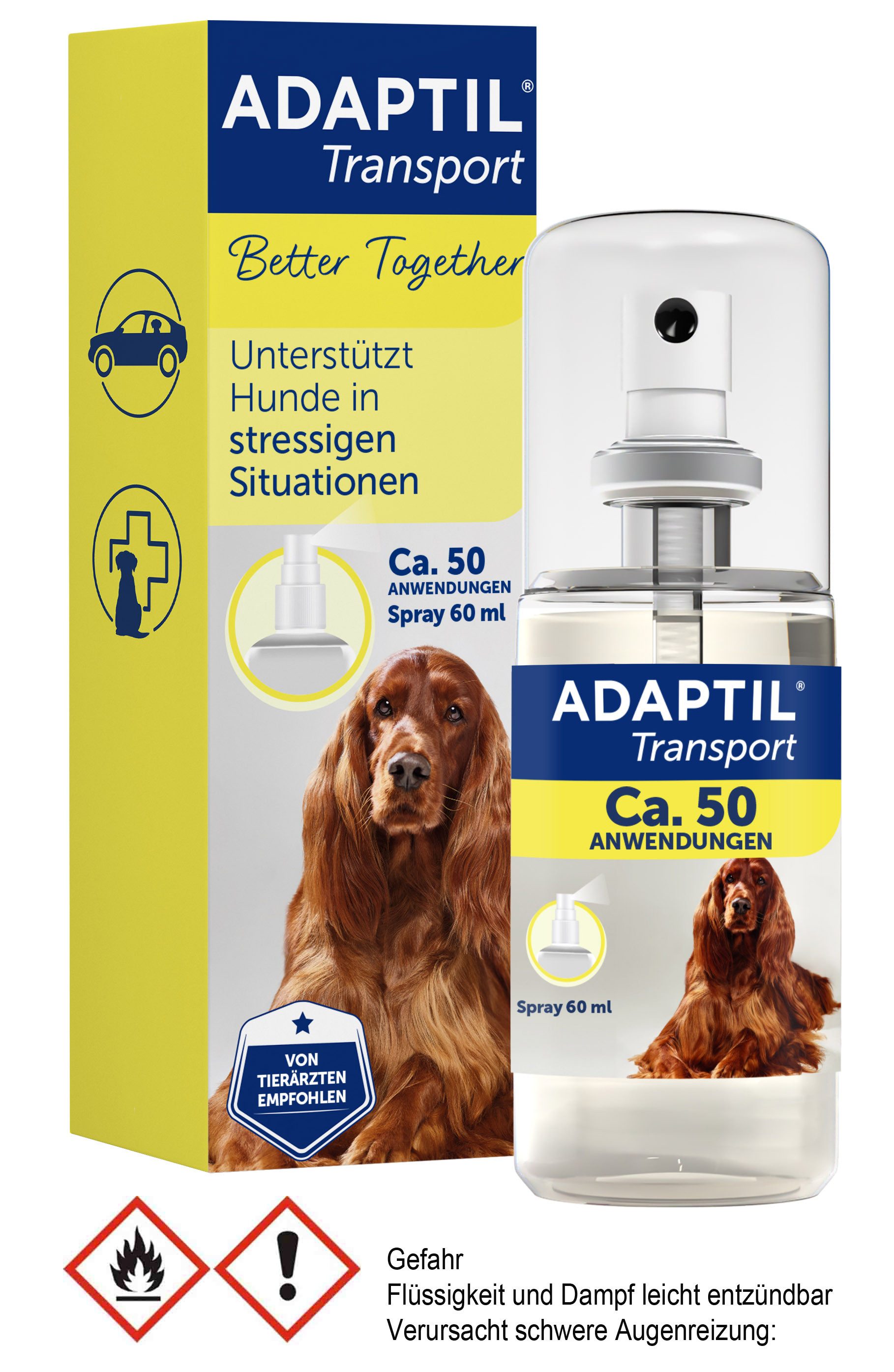 Einstreu ADAPTIL® Transport Spray 20 ml Hunde
