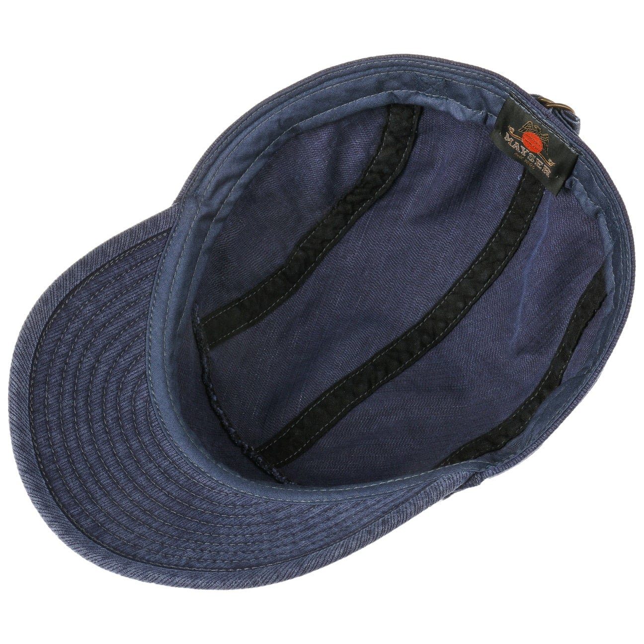 Mayser Baseball Cap (1-St) Cap Metallschnalle, Made in the EU