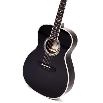 Sigma Guitars Westerngitarre, 000R Black Diamond - Westerngitarre