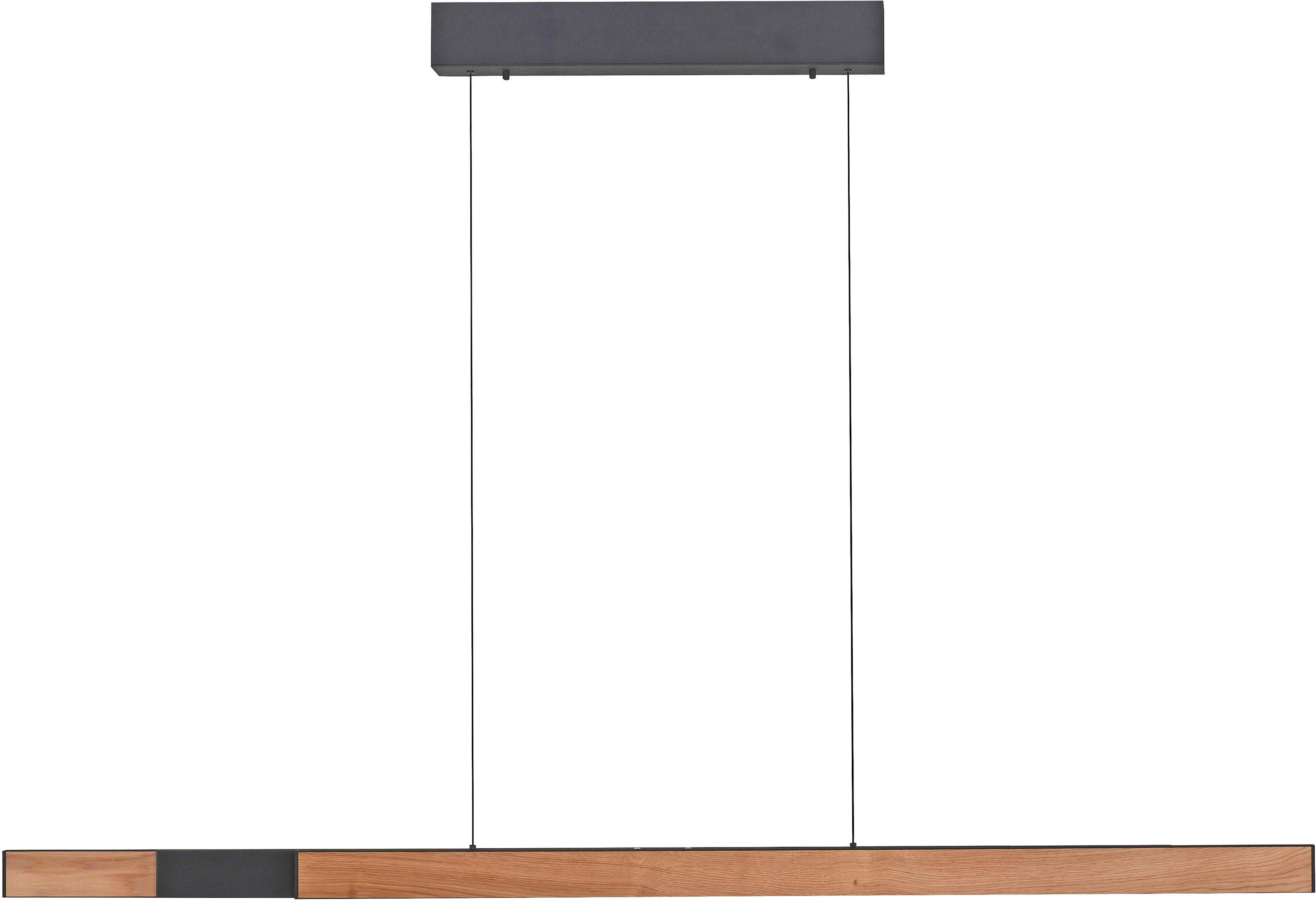 Paul Neuhaus LED Pendelleuchte ADRIANA SQUARE, Dimmfunktion, LED fest integriert, warmweiß - kaltweiß, Up- & Downlight, Comfort Lift, ausziehbar 120-179cm, CCT + dimmbar