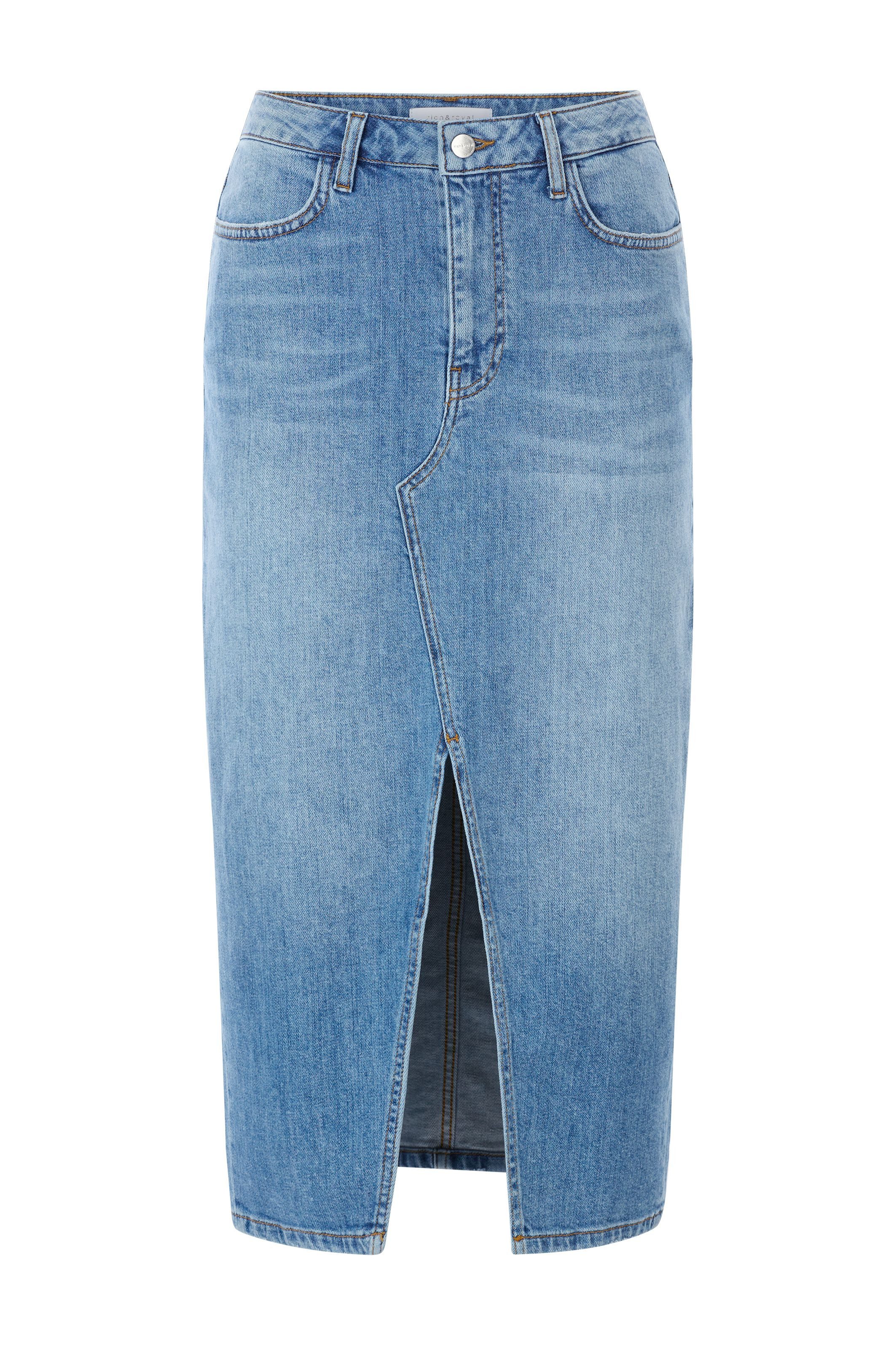 RICHROYAL Jeansrock günstig online kaufen