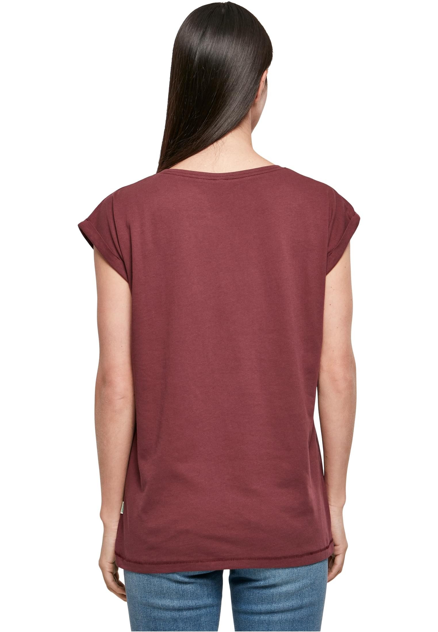 urbandreamz T-Shirt Damen Kurzarm T-Shirt Rundhals verlängerte Schulter Bio günstig online kaufen