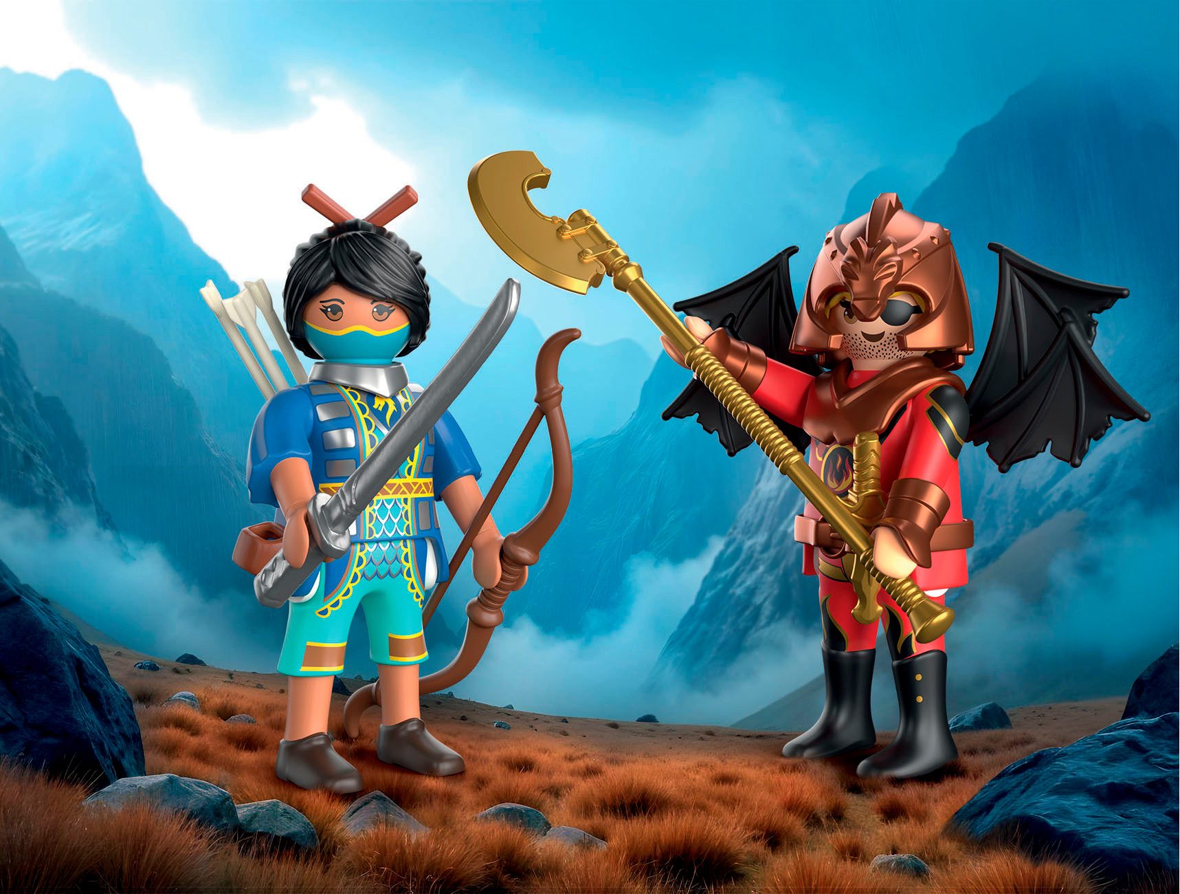 Playmobil® Novelmore vs. Burnham Duell (71884), Duo Pack Konstruktions-Spielset, (15 St), Made in Europe – Bild 5 von 5
