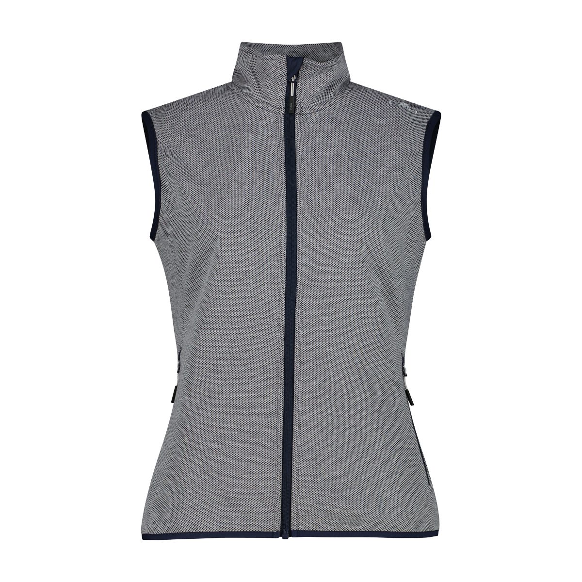 CMP Fleeceweste aus Polyester und Baumwolle, sportlicher Stil, leichtes Gewicht