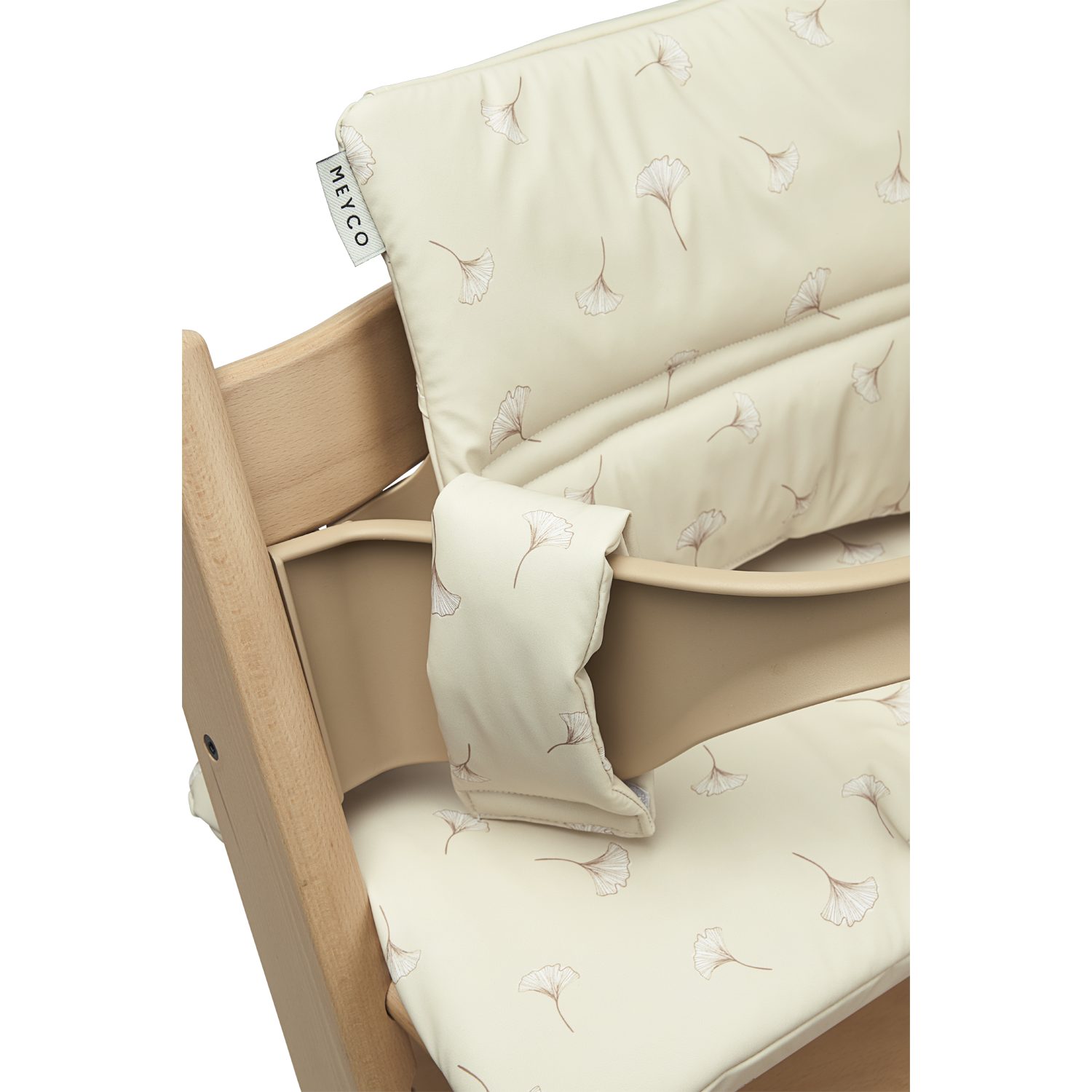 Meyco Baby Sitzverkleinerer Ginkgo Soft sand, (1-tlg), One size