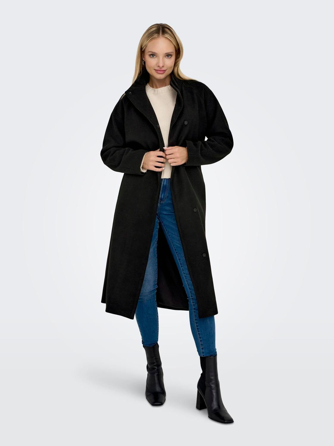 Langmantel ONLEMMA LIFE HIGH NECK COAT OTW