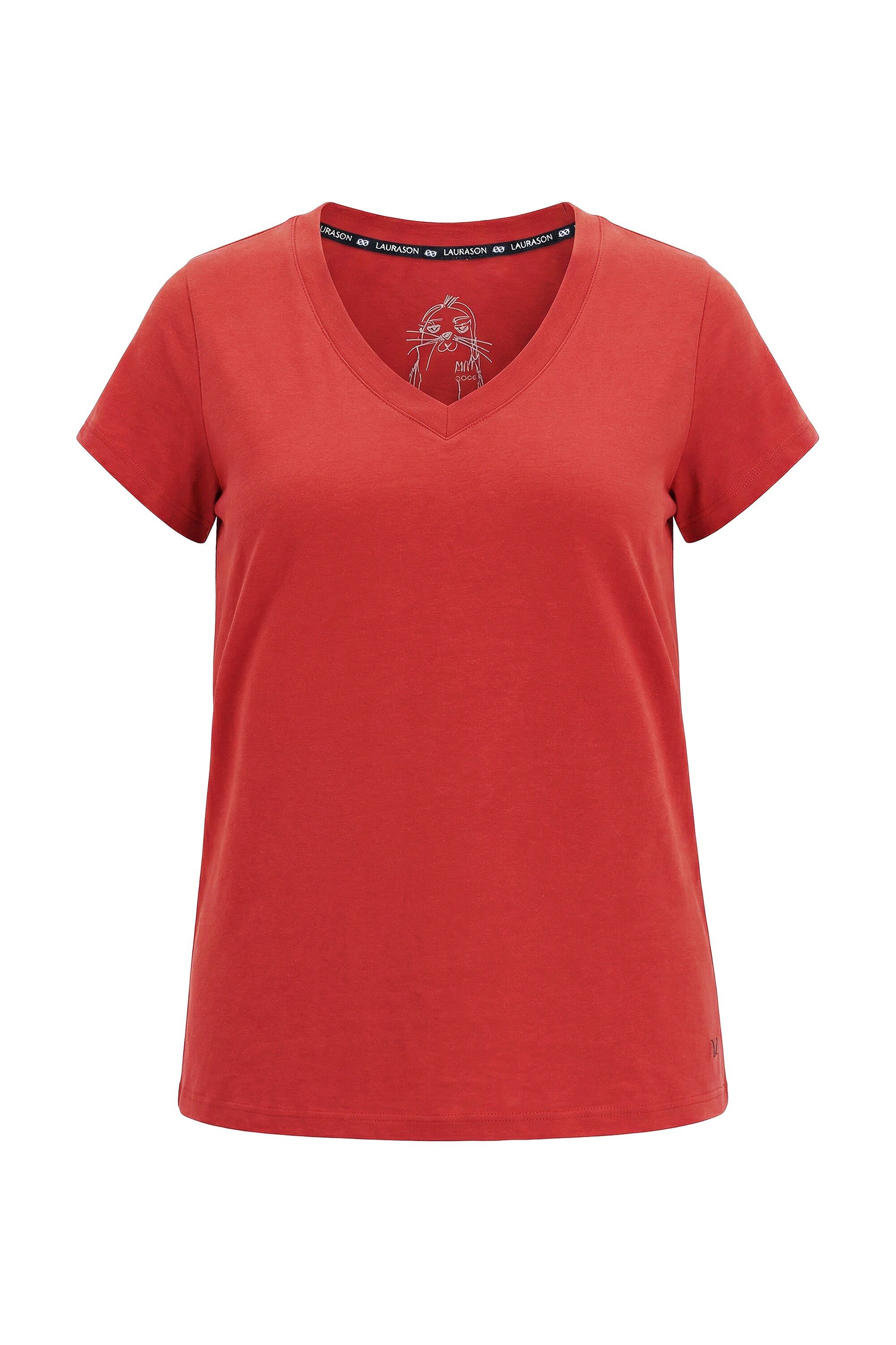 Laurasøn T-Shirt T-Shirt V-Ausschnitt 1/2 Arm