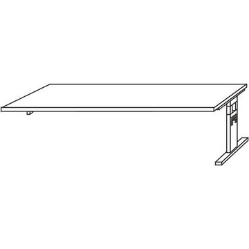 HAMMERBACHER Tischelement Alicante, Anbautisch zur Auflage auf das Sideboard (nicht inkl)