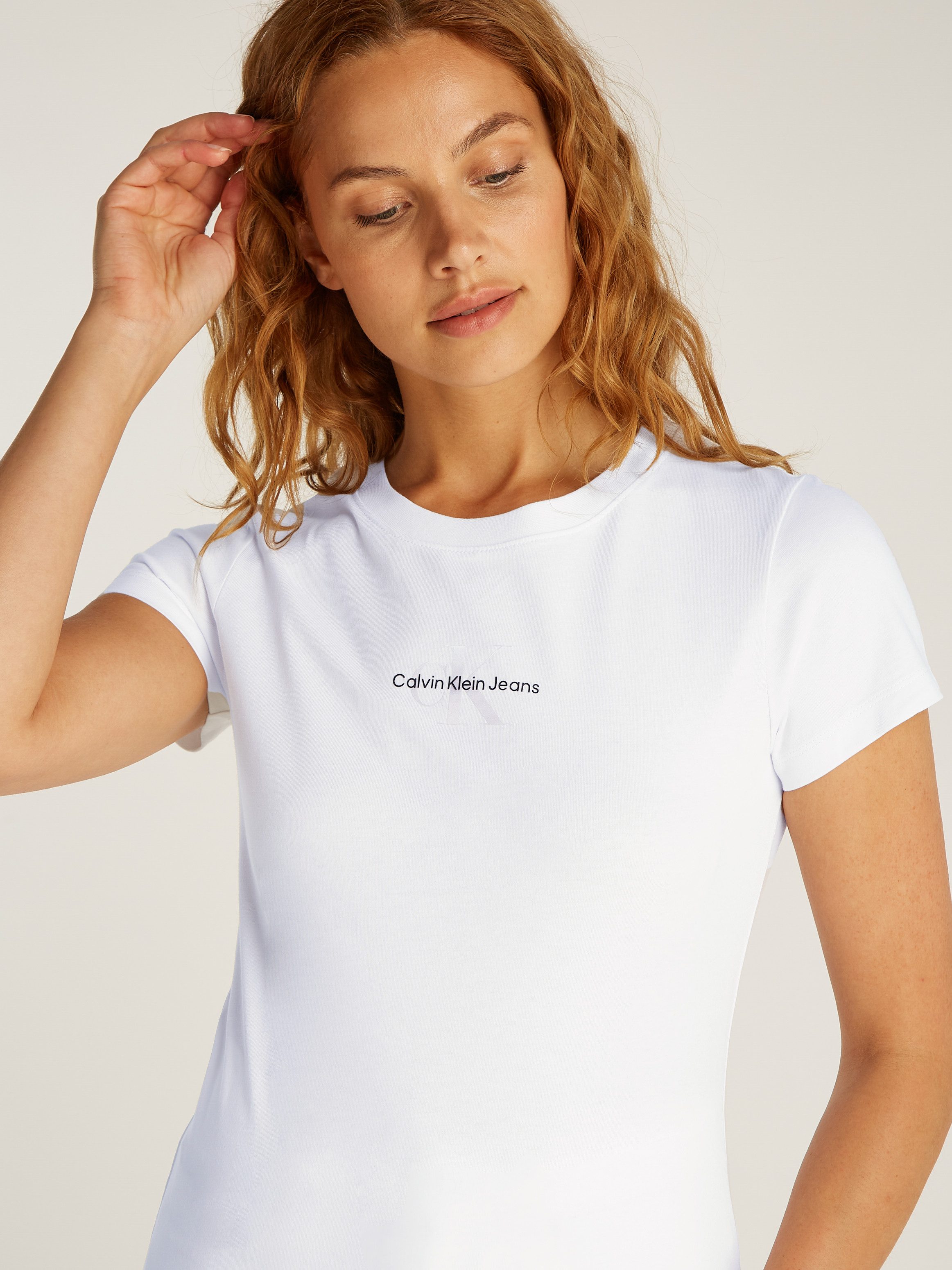 Calvin Klein Jeans T-Shirt GRADIENT MONOLOGO günstig online kaufen