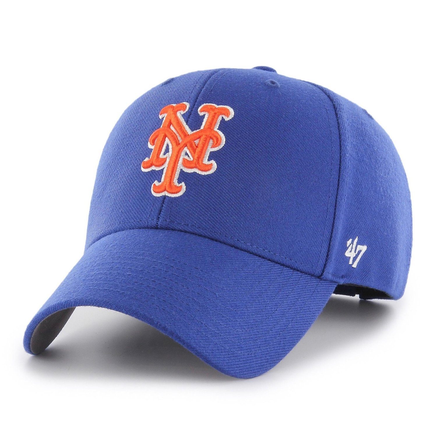 x27;47 Brand Trucker MLB Cap York New Mets Fit Relaxed