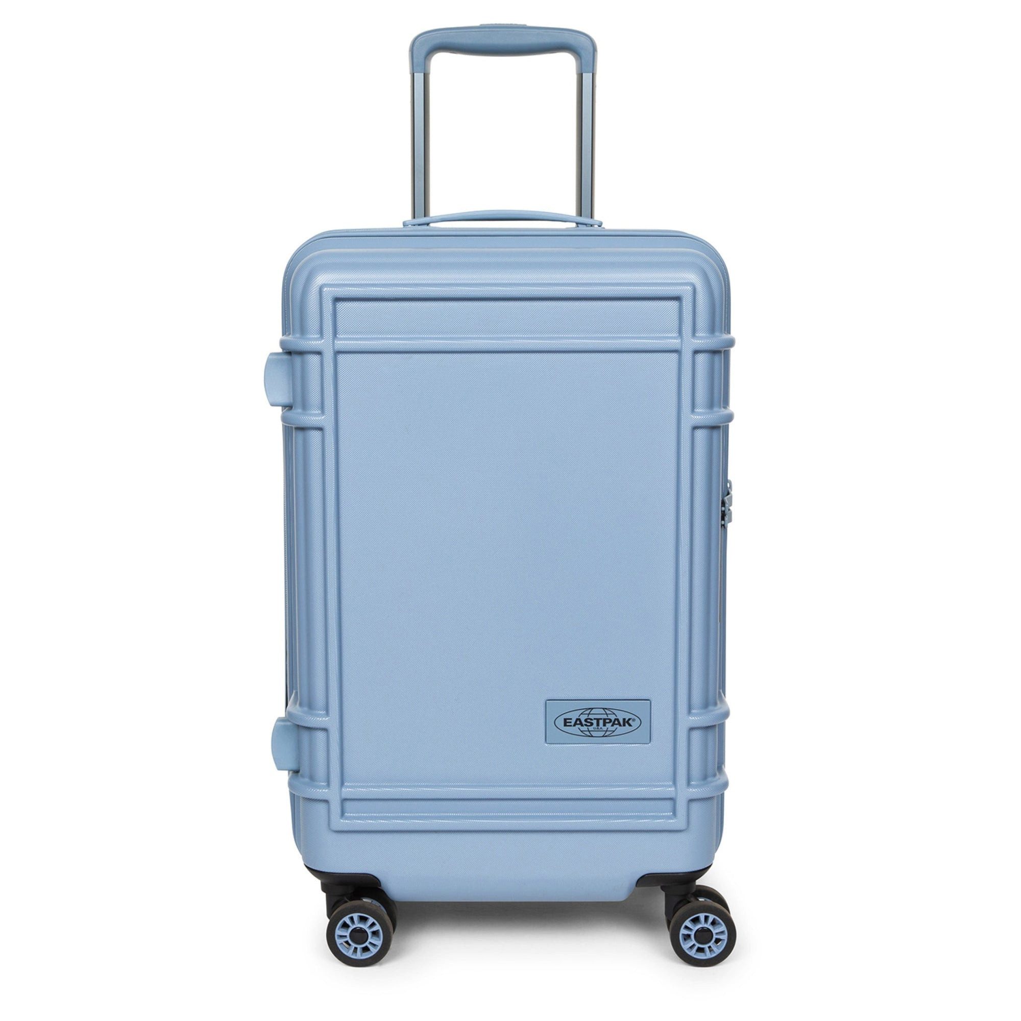 Eastpak Koffer Resist'r Zip - 4-Rollen-Kabinentrolley S 55 cm erw. (monotone blue), 4 Rollen