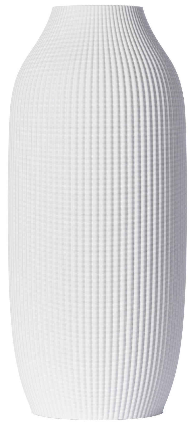 3D Vase Dekovase Stella L 30cm Nachhaltige Deko Vase Pampasgras Trockenblumen Bodenvase, modernes Design