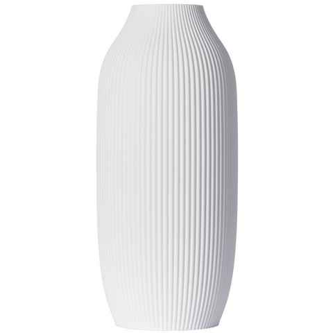 3D Vase Dekovase Stella L 30cm Nachhaltige Deko Vase Pampasgras Trockenblumen Bodenvase, modernes Design