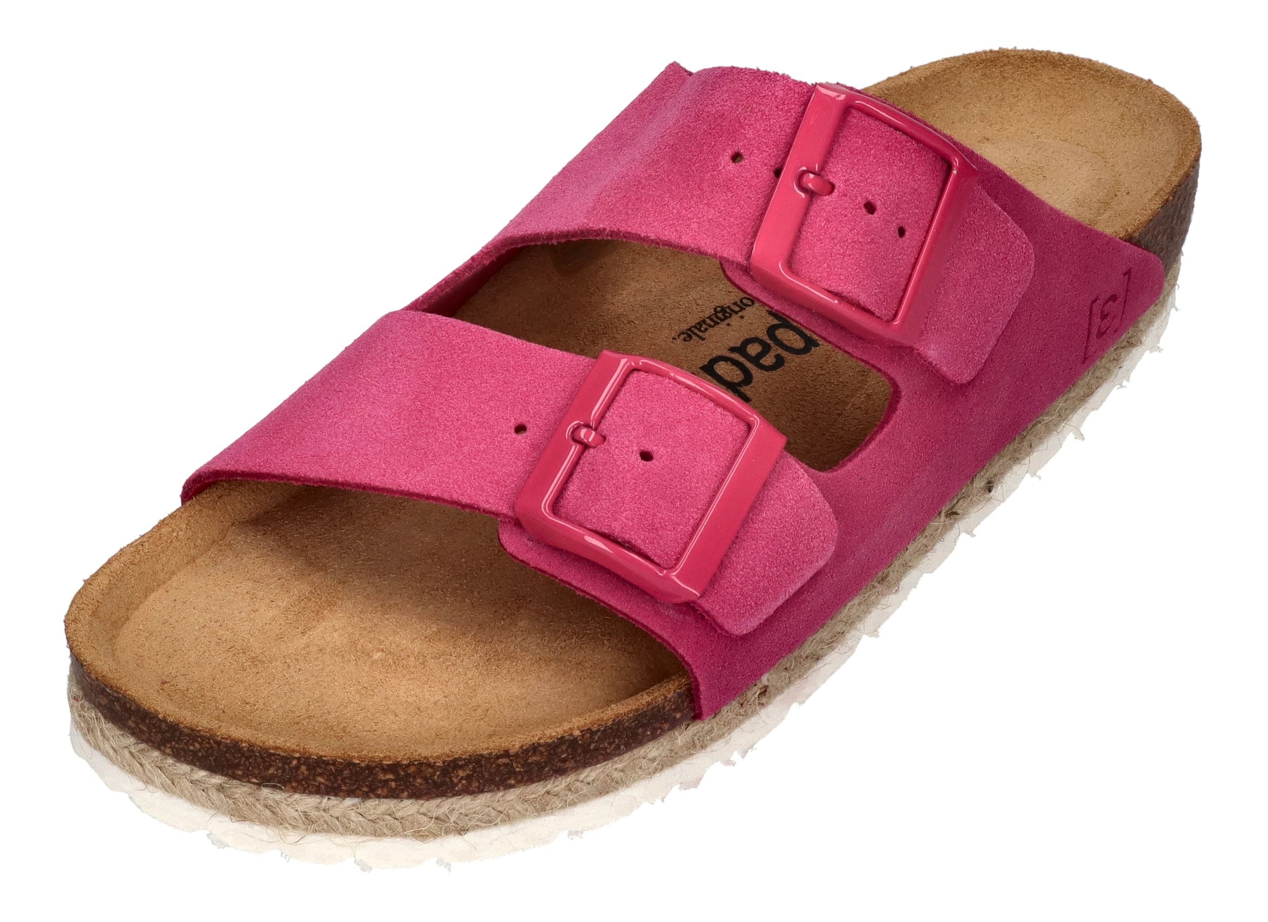 espadrij l´originale AMI VELOUR Pantolette Pink