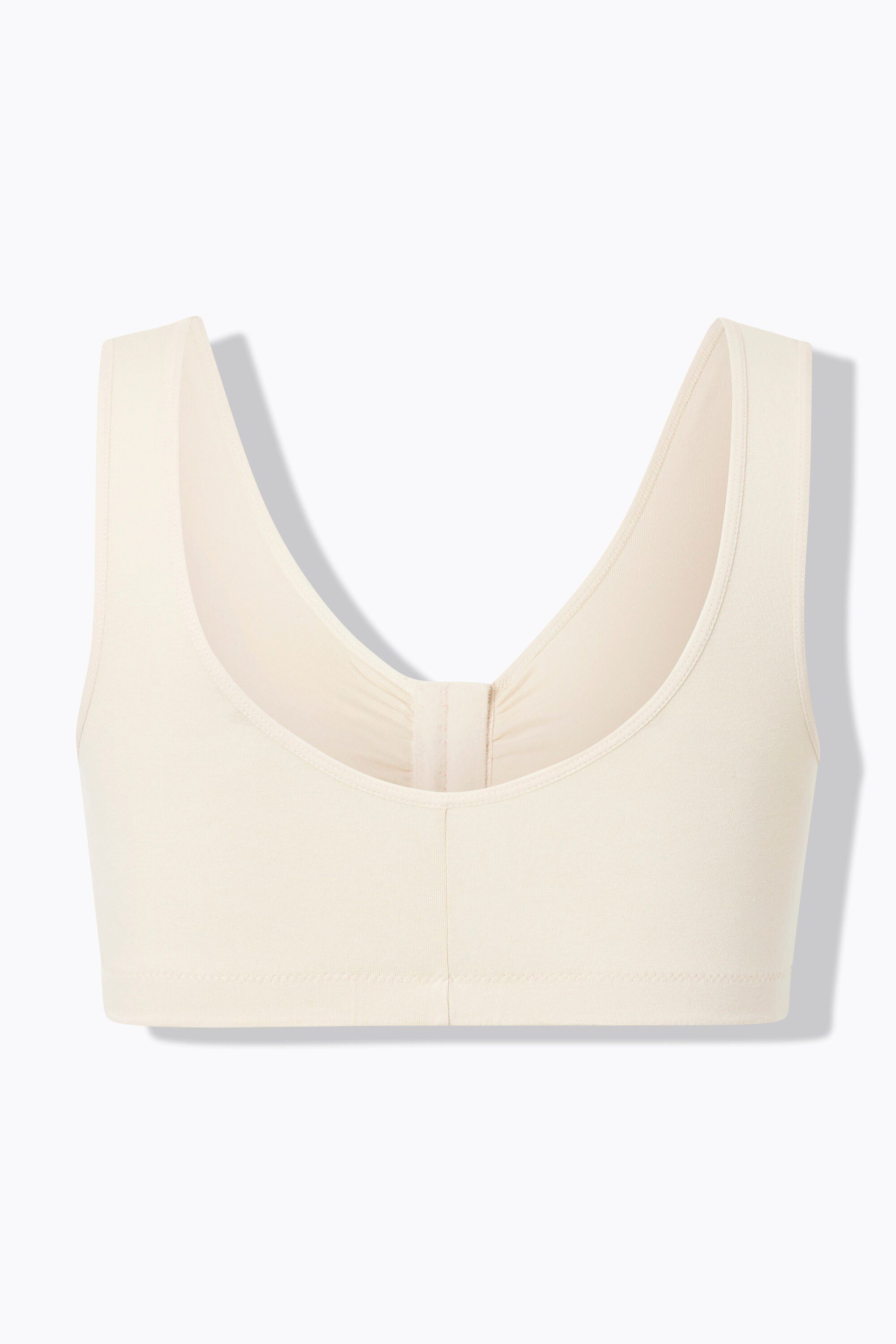 Ulla Popken Bustier Bustier Vorderverschluss Baumwollqualität – Bild 4 von 5
