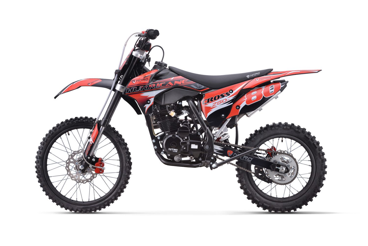 Smarty Crossrad 250cc Dirtbike BRX V3 19/16 Kick und E-Start