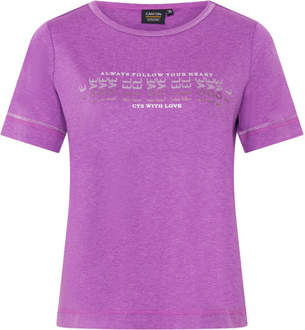 Canyon T-Shirt T-Shirt 1/2 Arm DARK BERRY
