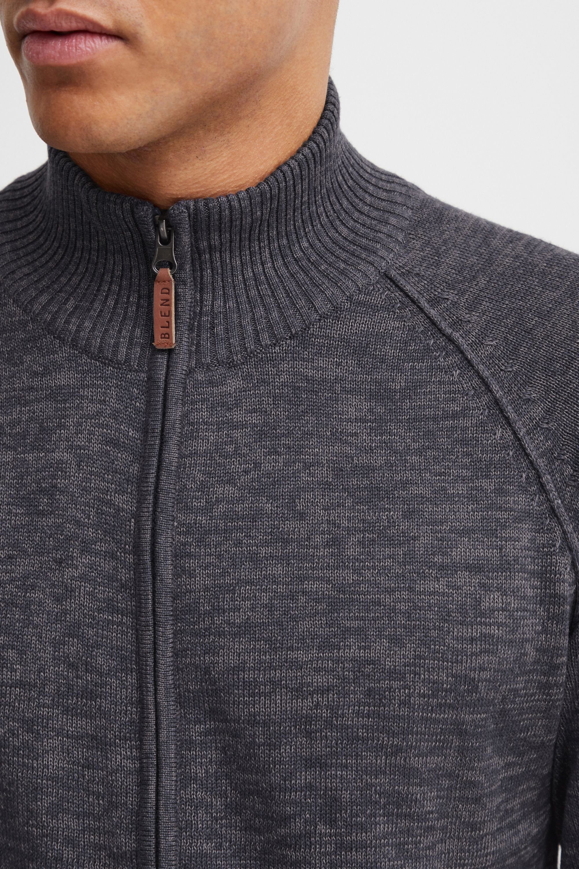 Blend Strickjacke BHDaniri Strickjacke mit hochabschließendem Kragen