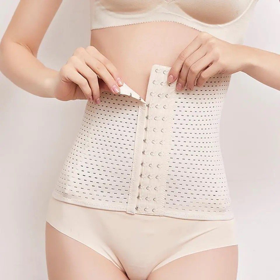 herémood Bauchweggürtel Waist Trainer Damen Taillenformer Korsett Bauch- und Rückenstützgürtel