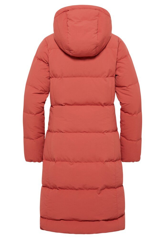 Jack Wolfskin Daunenmantel Nordlicht Coat (Fleece-Futter) rot Damen günstig online kaufen
