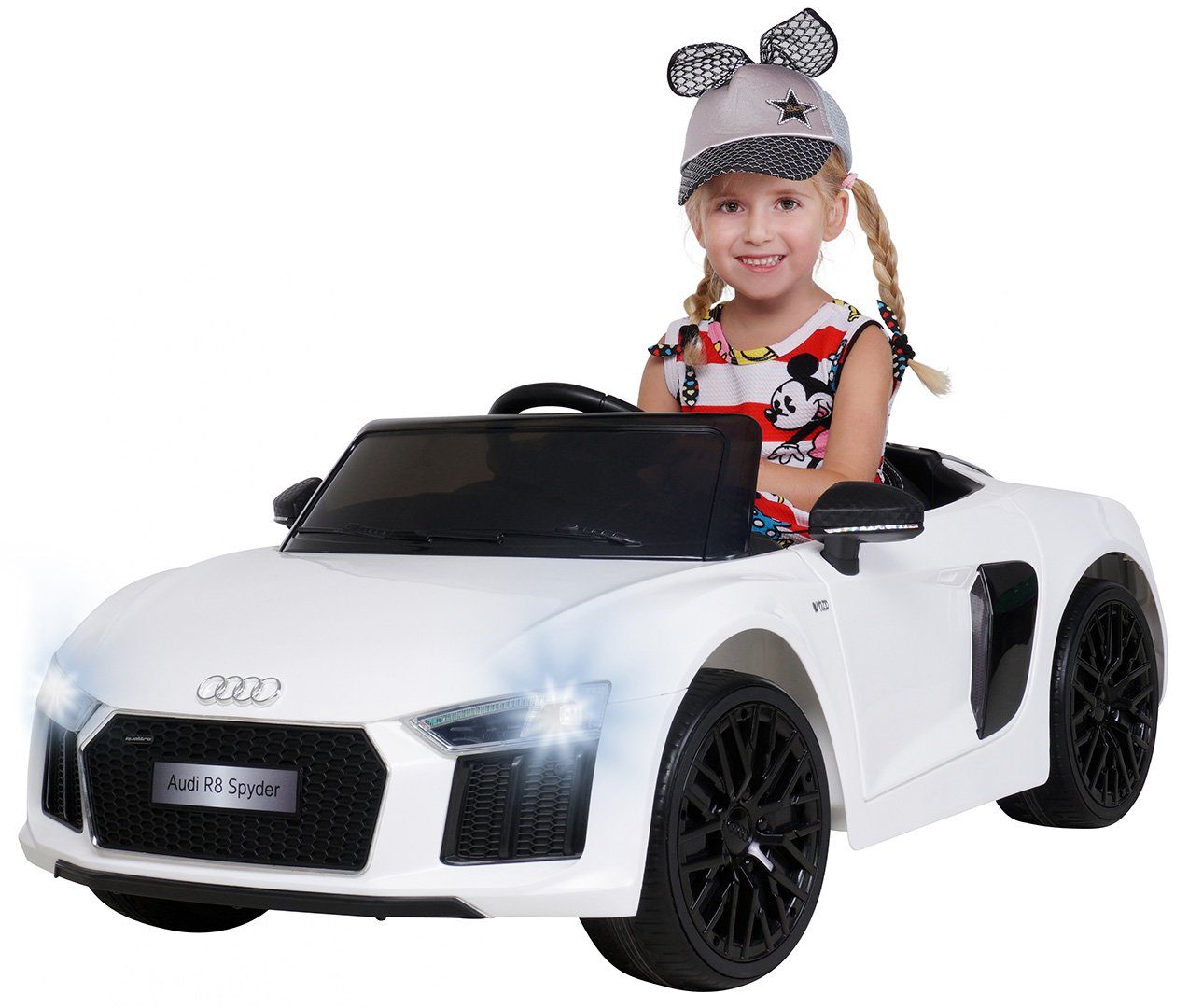 Actionbikes Motors Elektro-Kinderauto »Audi R8«, Belastbarkeit 30 kg,  Kinder Elektro Auto Kinderfahrzeug EVA-Vollgummireifen - inkl. Fernbedienung  online kaufen | OTTO