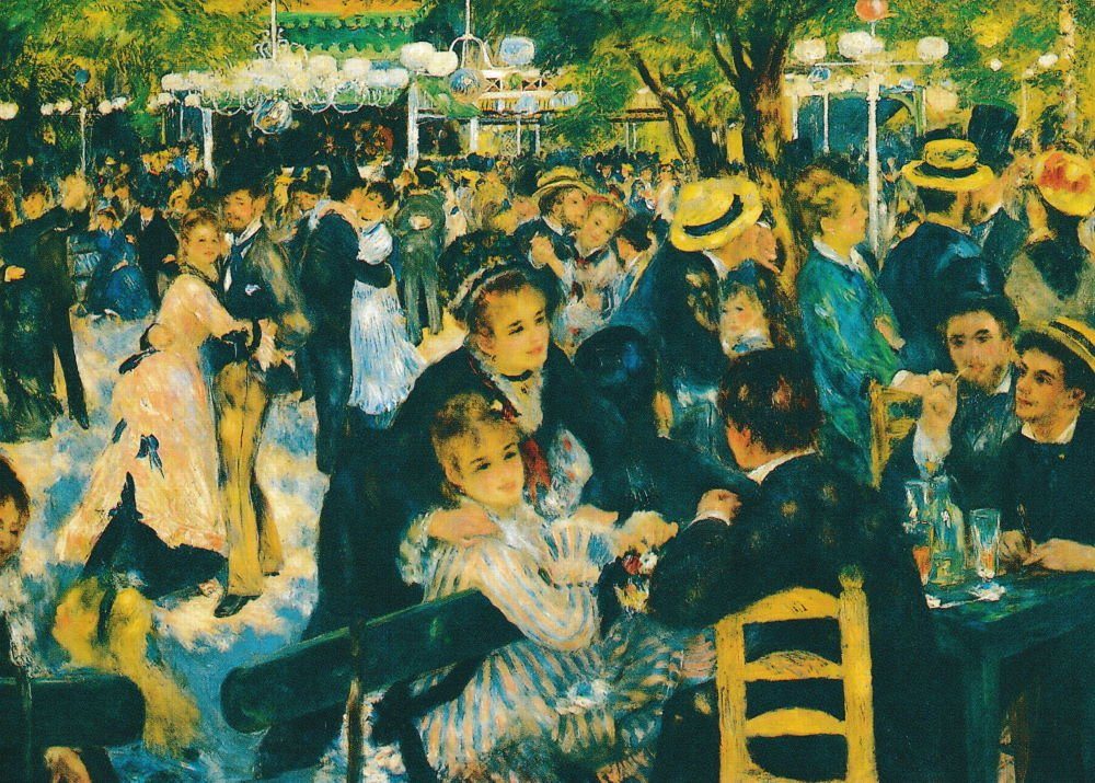 postkarten-universum.de Postkarte Kunstkarten-Komplett-Set Pierre Auguste Renoir