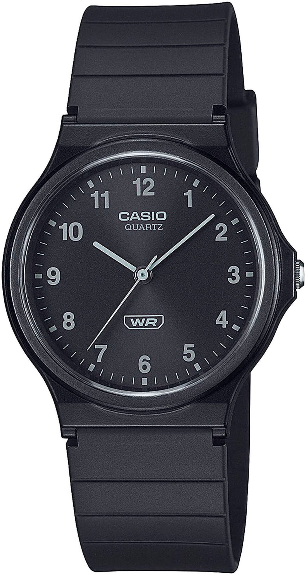 CASIO TIMELESS COLLECTION Quarzuhr MQ-24B-7BEF, Armbanduhr, Damenuhr, Herrenuhr, Jugendliche, Resinarmband