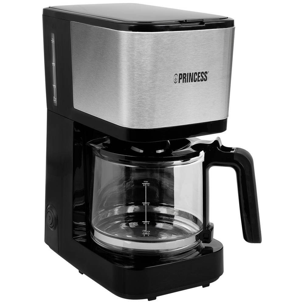 1.25 Filter-Kaffeemaschine Glaskanne PRINCESS - Liter Kaffeebereiter
