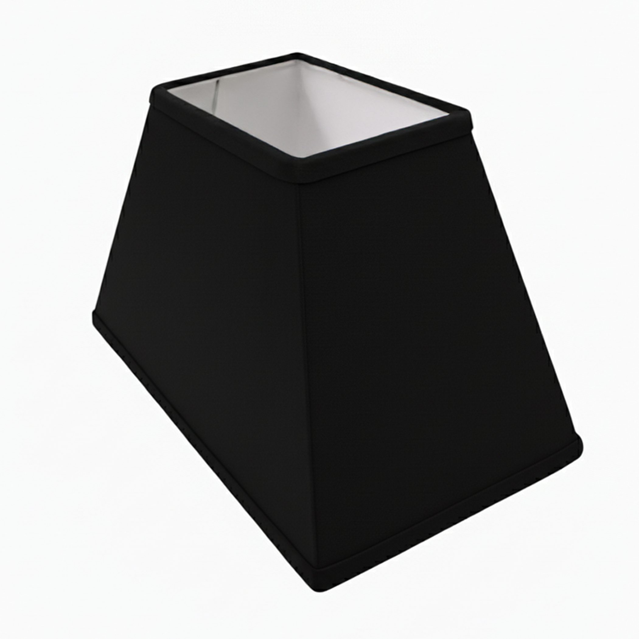 B&S Lampenschirm Lampenschirm rechteckig Velvet schwar B:30x20/T:15x10/H:18 günstig online kaufen