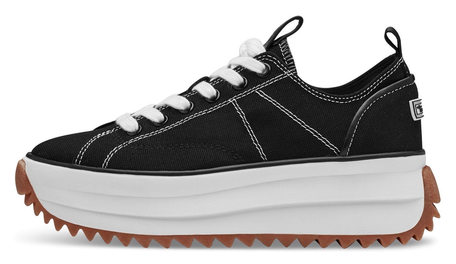 Tamaris Plateausneaker, Freizeitschuh, Halbschuh, Schnürschuh in veganer Verarbeitung