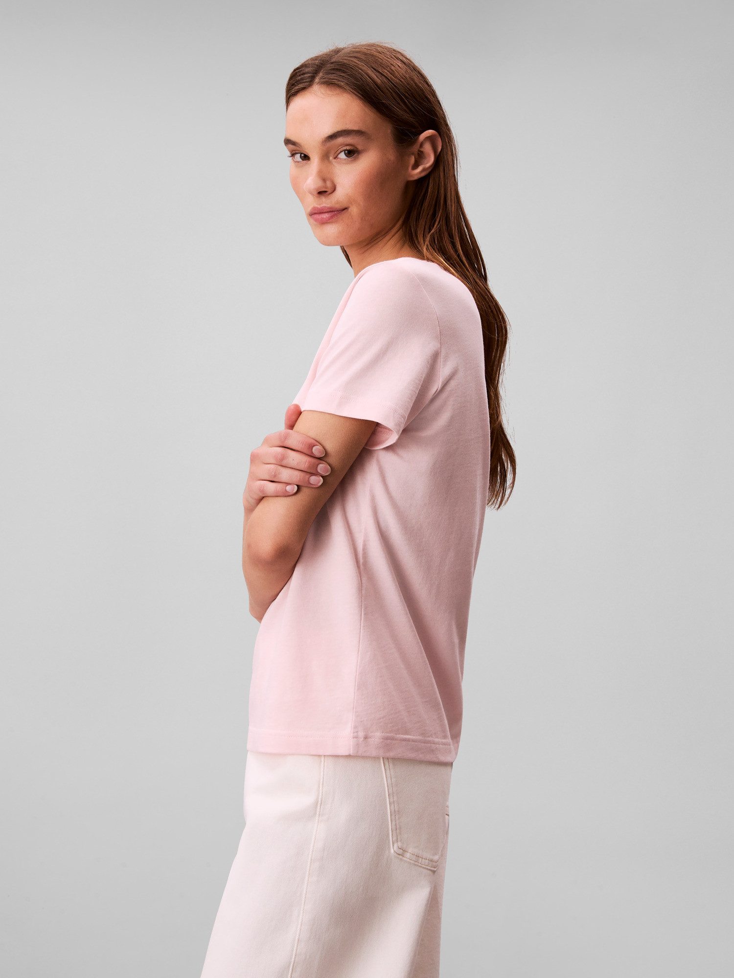 Calvin Klein Jeans T-Shirt Archive Jersey Vnk Tee EU Mit V-Ausschnitt