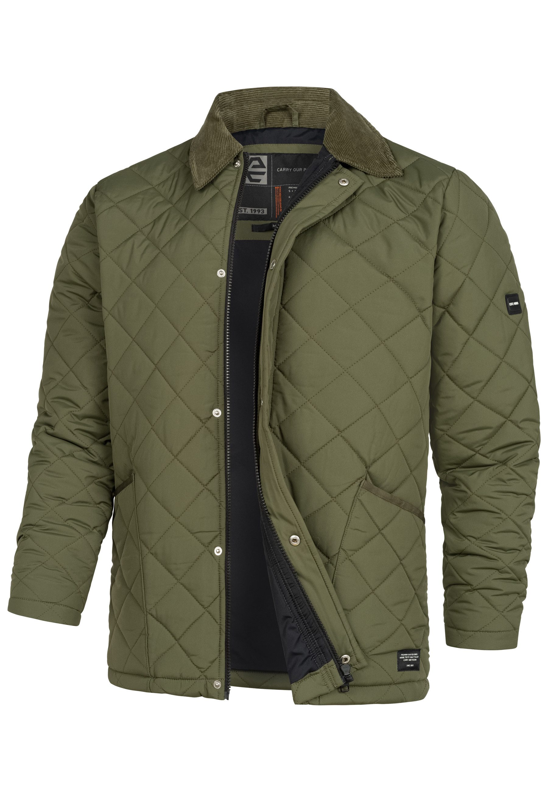Indicode Steppjacke Herren INDram Herrenjacke Daunen-Optik Leichte Steppjac günstig online kaufen